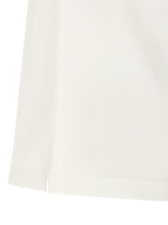  버버리 폴로 티셔츠 자수 폴로 셔츠 베이지 - BURBERRY