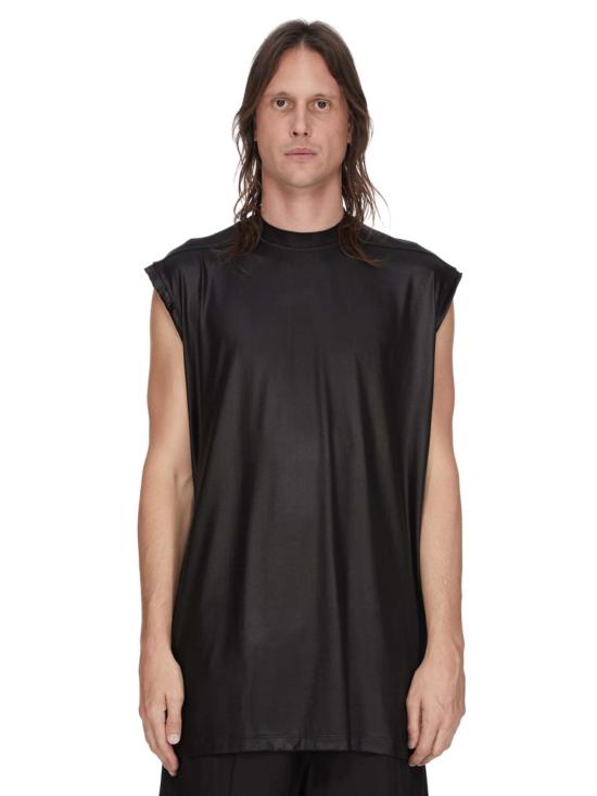  릭 오웬스 반팔 티셔츠 타프 티셔츠 블랙 - RICK OWENS