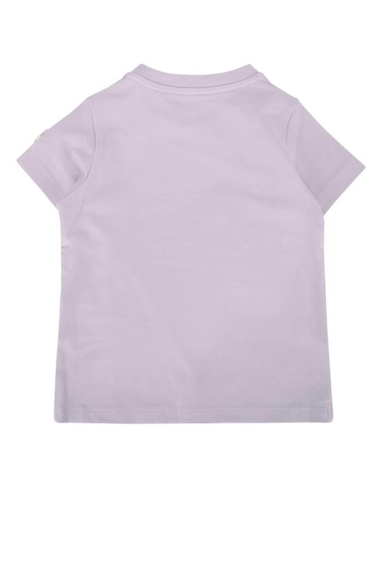  [키즈] 몽클레어 티셔츠 키즈 반팔 티셔츠 라일락색 - MONCLER