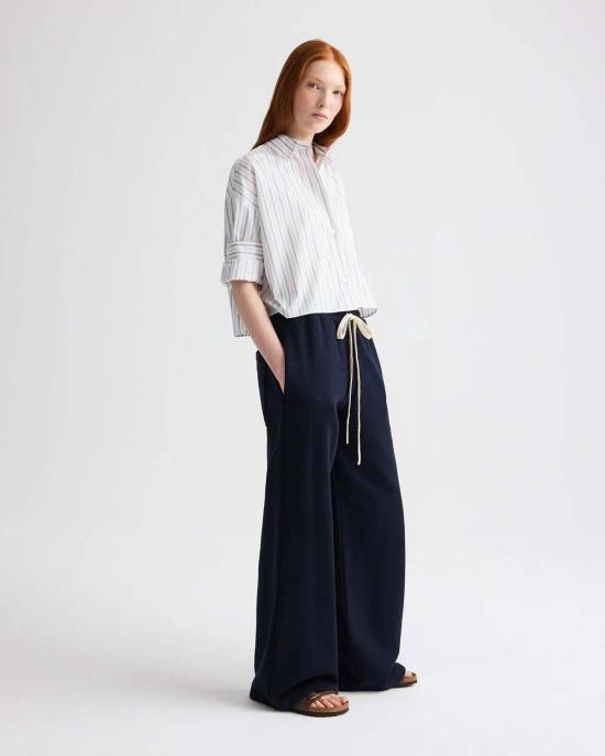  티더블유피 셔츠 Twp Next Ex 셔츠 화이트 켄터키 블루 - TWP