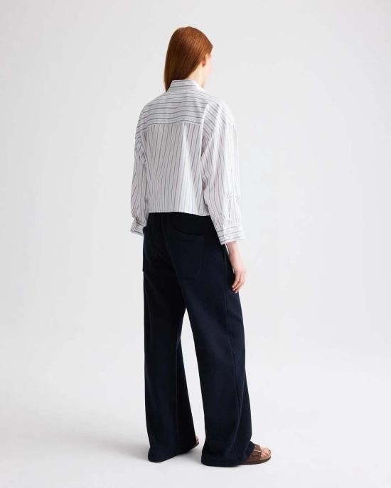  티더블유피 셔츠 Twp Next Ex 셔츠 화이트 켄터키 블루 - TWP