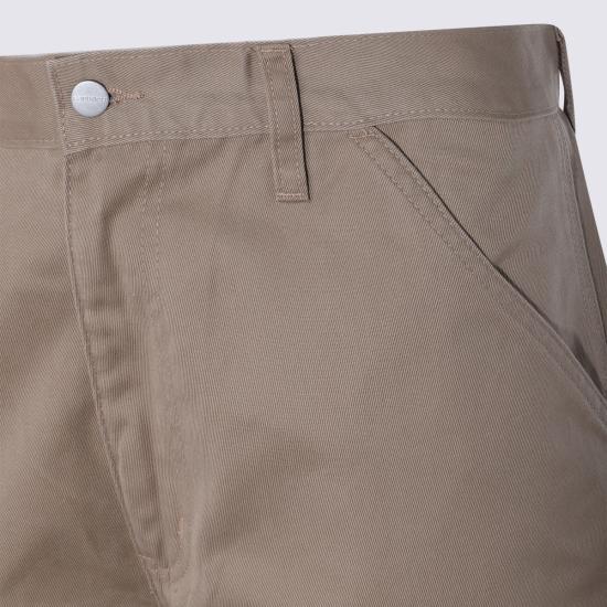  칼하트 스트레이트 팬츠 카하트 심플  베이지 - CARHARTT