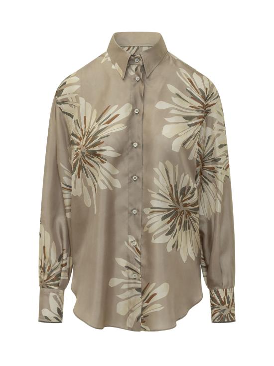 26SS 브루넬로 쿠치넬리 셔츠 MQ967RH206 C009 KAKI