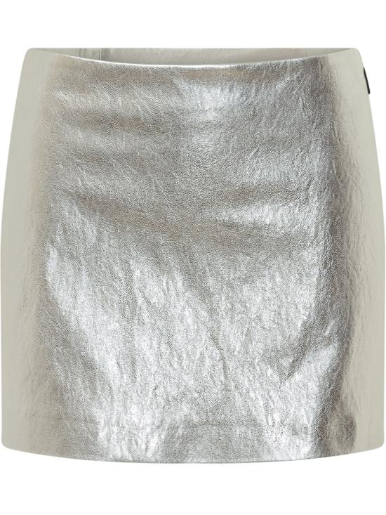 26SS 엠에스지엠 숏 스커트 4042MDD03267305 90 SILVER