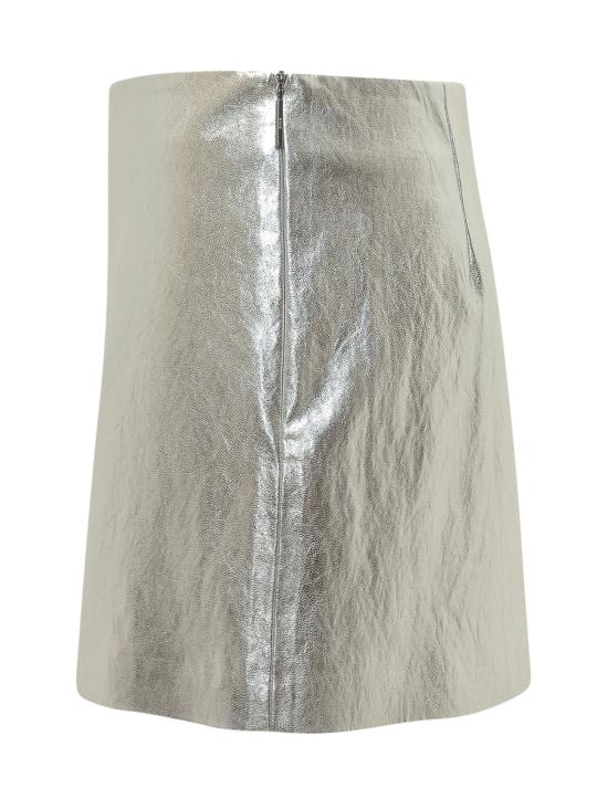 26SS 엠에스지엠 숏 스커트 4042MDD03267305 90 SILVER - MSGM