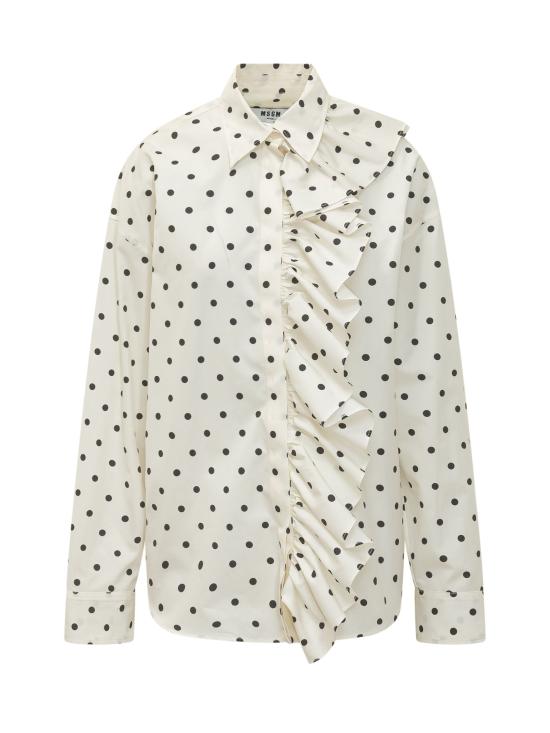 26SS 엠에스지엠 셔츠 4042MDE08267353 02 OFF WHITE