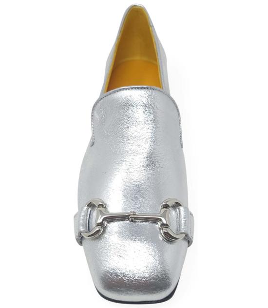  매디슨 메종 로퍼 스퀘어 토  실버 - MADISON MAISON