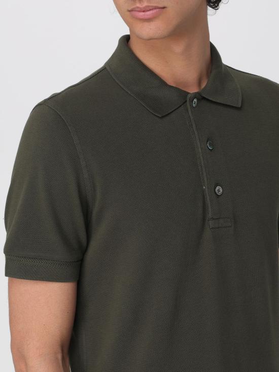 26SS 톰포드 폴로 티셔츠 JPS011JMT013 GAL Green - TOMFORD