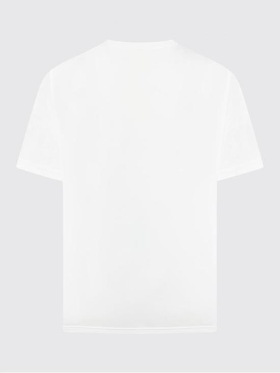 26SS 버버리 로고 프린트 코튼 오버사이즈 티셔츠 8055309 White - BURBERRY