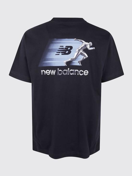 25FW 뉴발란스 반팔 티셔츠 MT53948BK Black - NEW BALANCE