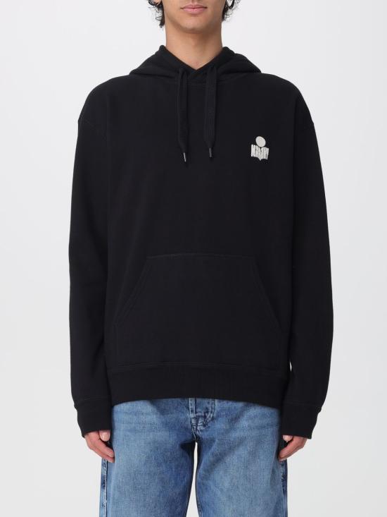 26SS 이자벨마랑 매트 후드 티셔츠 SW0050HAD1M05H 01BK Black