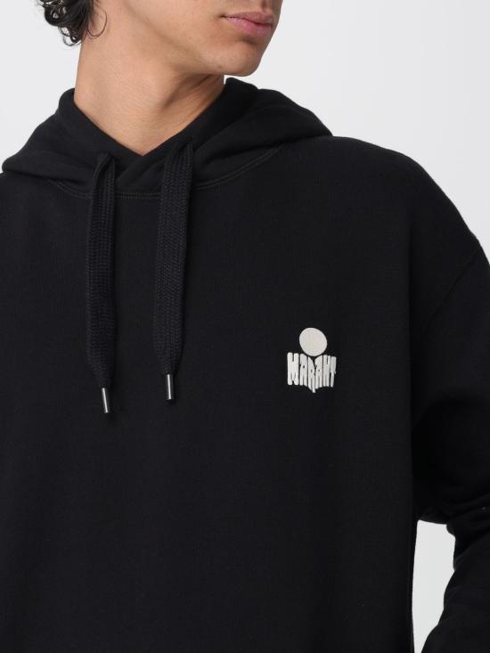 26SS 이자벨마랑 매트 후드 티셔츠 SW0050HAD1M05H 01BK Black - ISABEL MARANT
