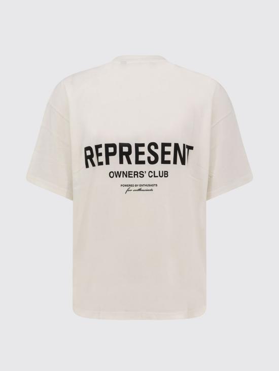 25FW 리프레젠트 반팔 티셔츠 OCM41114 072 White - REPRESENT