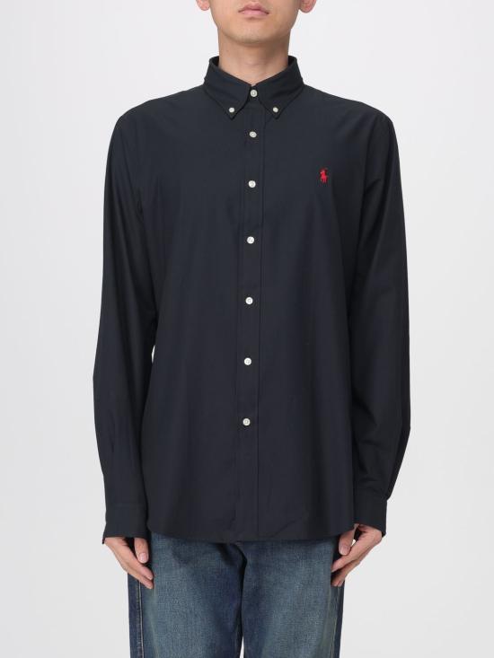 26SS 폴로 랄프로렌 긴팔 셔츠 710928255 006 Black