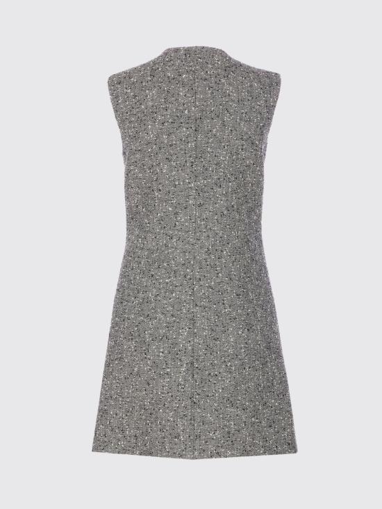 25FW 구찌 씨드 울 드레스 836891ZAT2D 9024 Grey - GUCCI