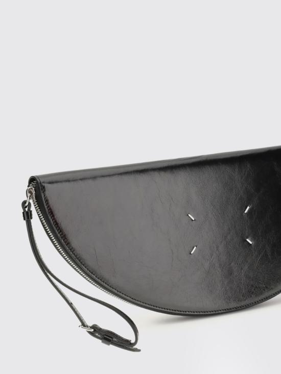 26SS 마르지엘라 하프문 파우치 SB1ZI0015P8831 T8013 Black - MAISON MARGIELA