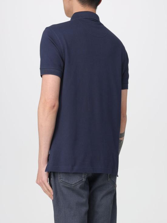 26SS 바버 폴로 티셔츠 MML1117 NY94 Blue - BARBOUR