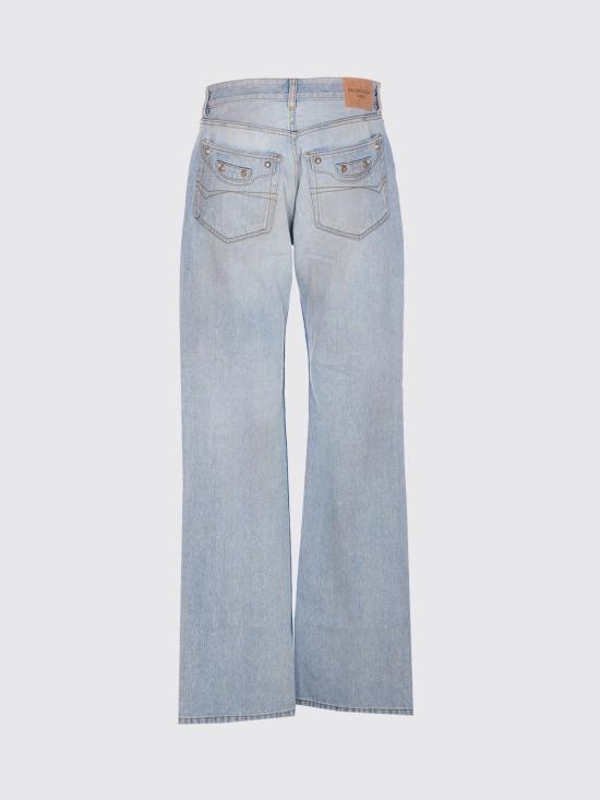 25FW 발렌시아가 데님 팬츠 849953 TTW67 4200 Blue - BALENCIAGA