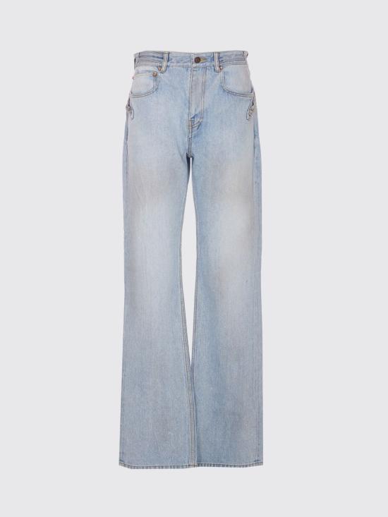 25FW 발렌시아가 데님 팬츠 849953 TTW67 4200 Blue