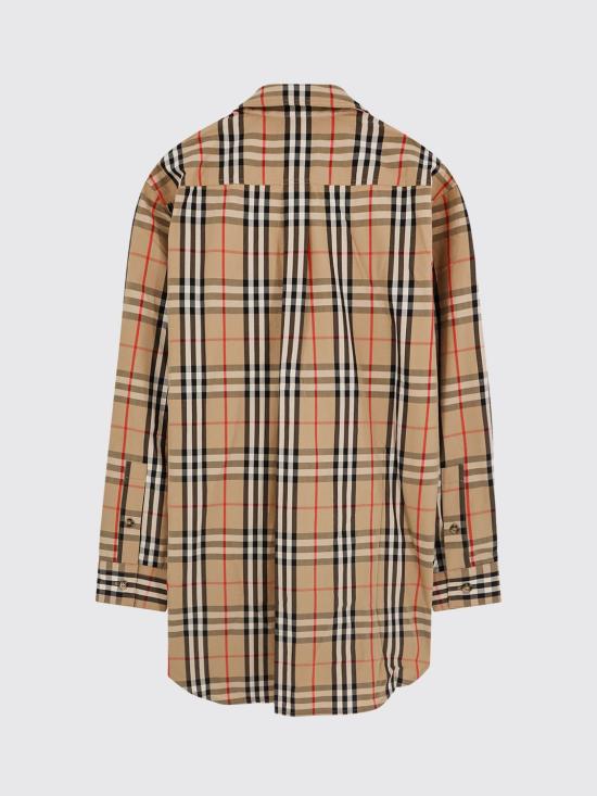 26SS 버버리 체크 긴팔 셔츠 8111851 Beige - BURBERRY