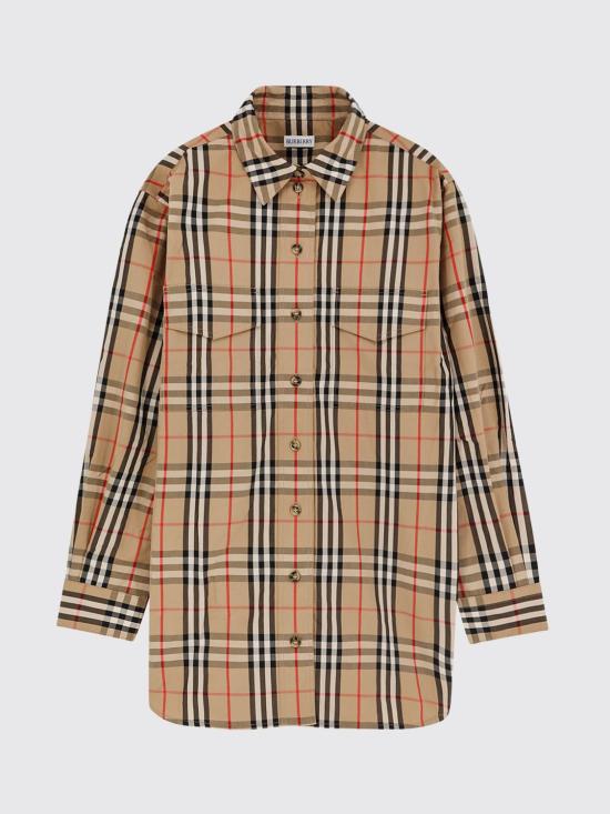 26SS 버버리 체크 긴팔 셔츠 8111851 Beige
