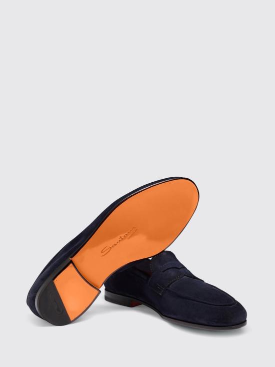 26SS 산토니 로퍼 MCNC18837SA4SEAA U60 Blue - SANTONI