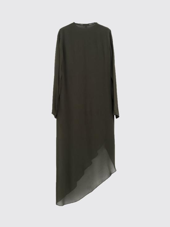 25FW 알라이아 롱 원피스 AA9R2695T666B 643 Green - ALAIA