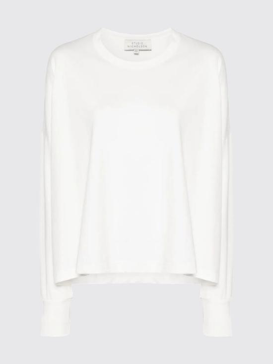 25FW 스튜디오 니콜슨 스웨터 LOOPSNW1618 OPTIC White - STUDIO NICHOLSON