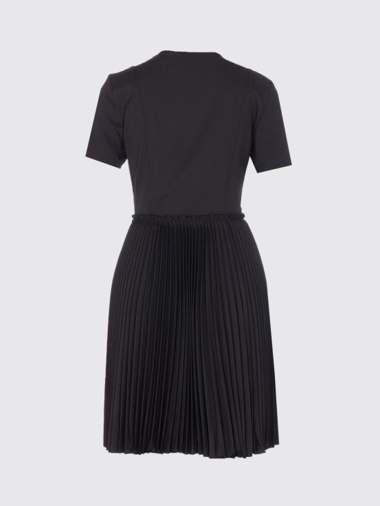 25FW 버버리 울 블랜드 킬트 미니 드레스 8116015 Black - BURBERRY