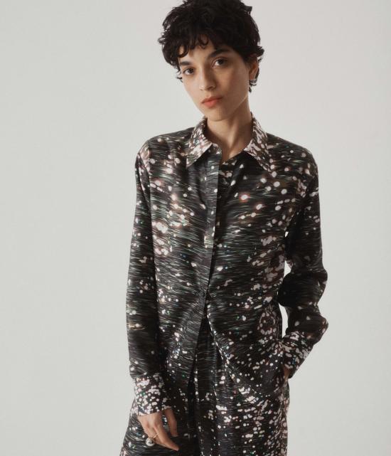  사야카 다비스 뉴욕 블라우스 사야카 데이비스 뉴욕 슬림 셔츠 프린트 - SAYAKA DAVIS NEW YORK