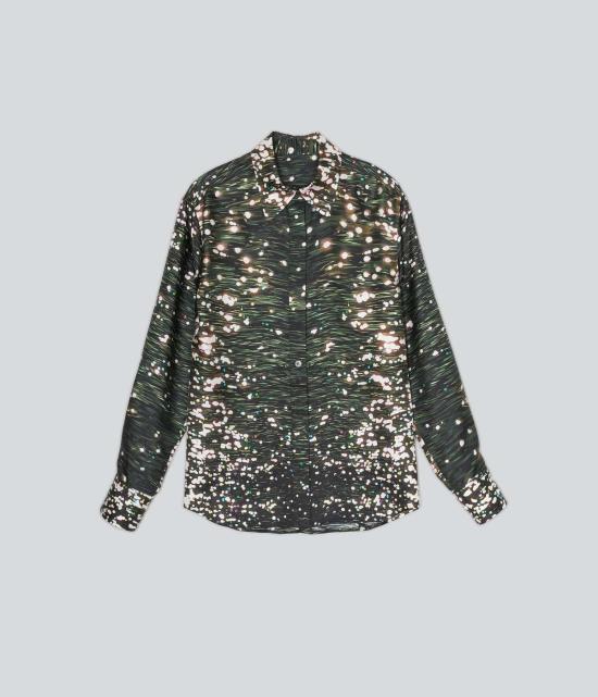  사야카 다비스 뉴욕 블라우스 사야카 데이비스 뉴욕 슬림 셔츠 프린트 - SAYAKA DAVIS NEW YORK