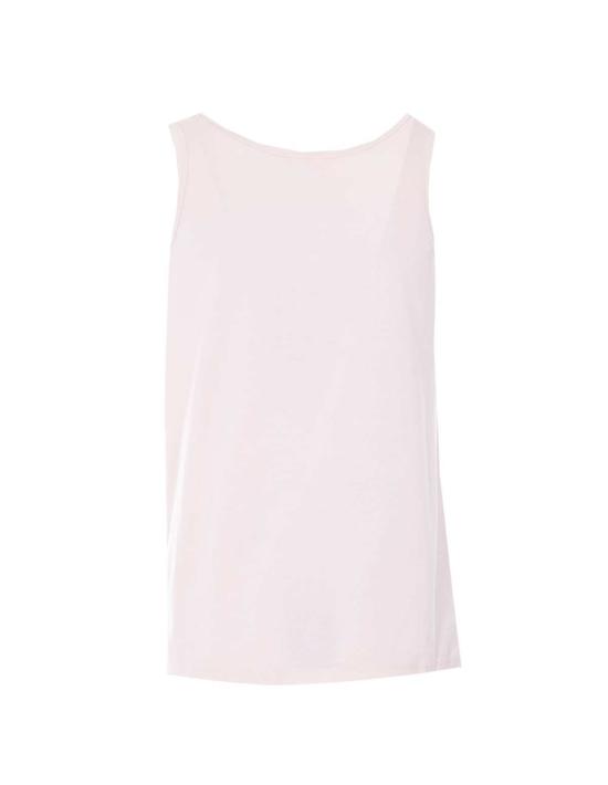  트윈셋 민소매 티셔츠 탱크탑 핑크 - TWINSET