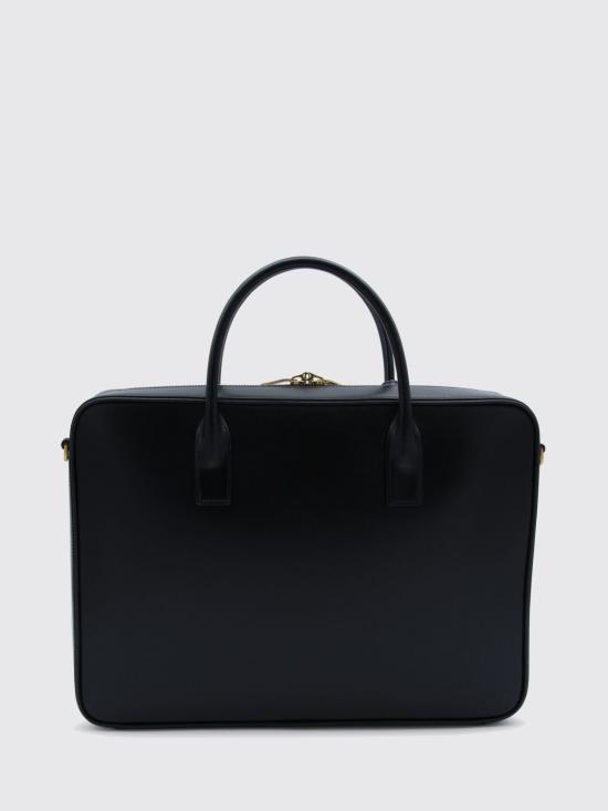 25FW 생로랑 스무스 가죽 소재 삭 드 주르 라지 슬림 바울레토 백 8446740SX0W 1000 Black - SAINT LAURENT