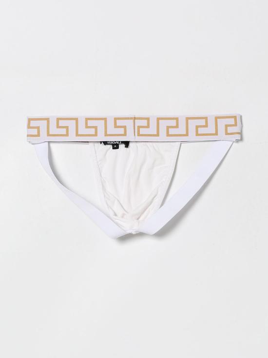26SS 베르사체 팬티 AUU010171A1001 1A81H White - VERSACE