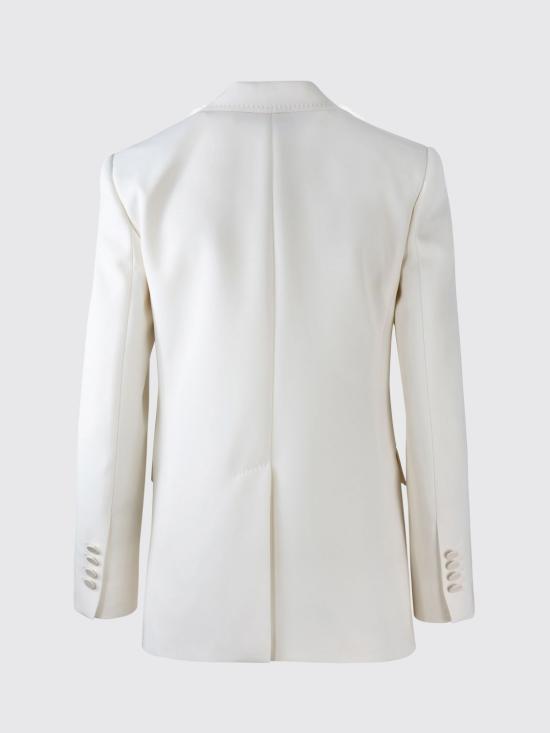 25FW 막스마라 스튜디오 자켓 2526046121600 008 White - MAX MARA STUDIO