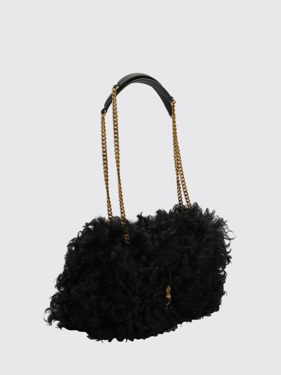 25FW 생로랑 숄더백 839386HAAMT 1000 Black - SAINT LAURENT