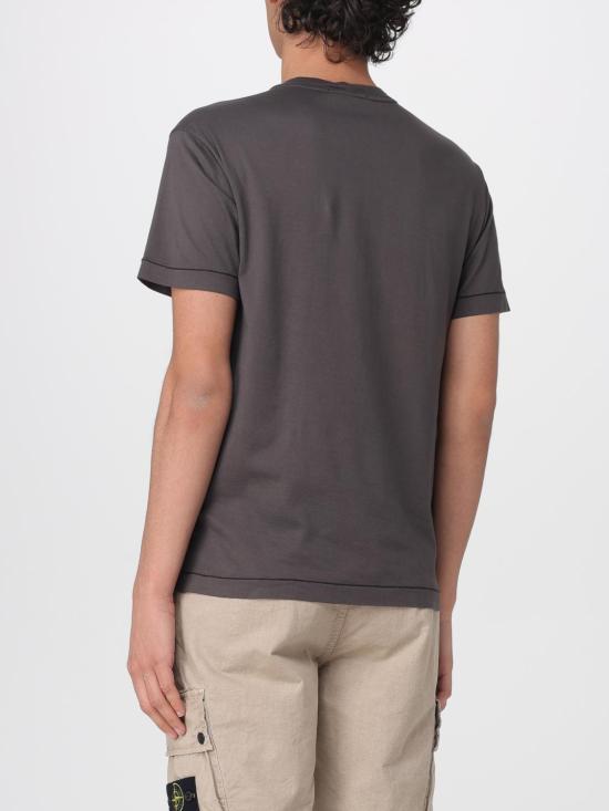 26SS 스톤 아일랜드 반팔 티셔츠 2100027S0013 V0065 Brown - STONE ISLAND