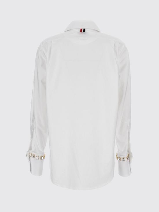 25FW 톰브라운 셔츠 FLR013EF0313 100 White - THOM BROWNE