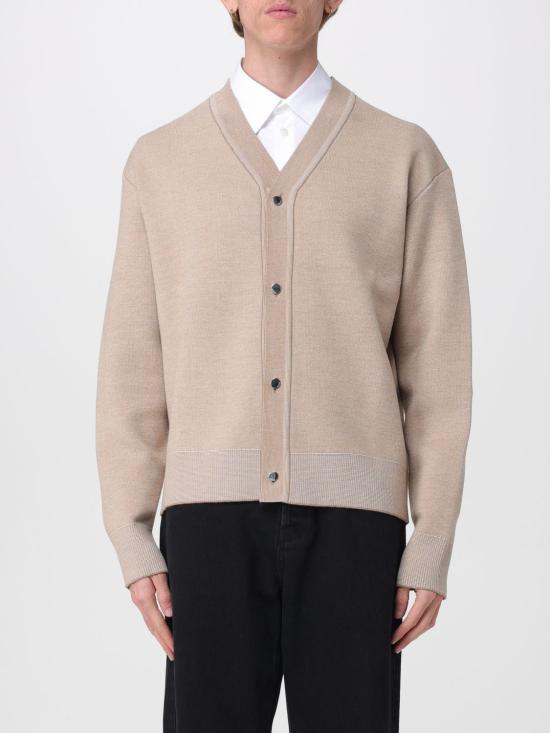 26SS 자크뮈스 도피오 V넥 가디건 CDM00292CK00185 015 Beige