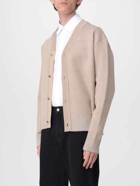 26SS 자크뮈스 도피오 V넥 가디건 CDM00292CK00185 015 Beige - JACQUEMUS