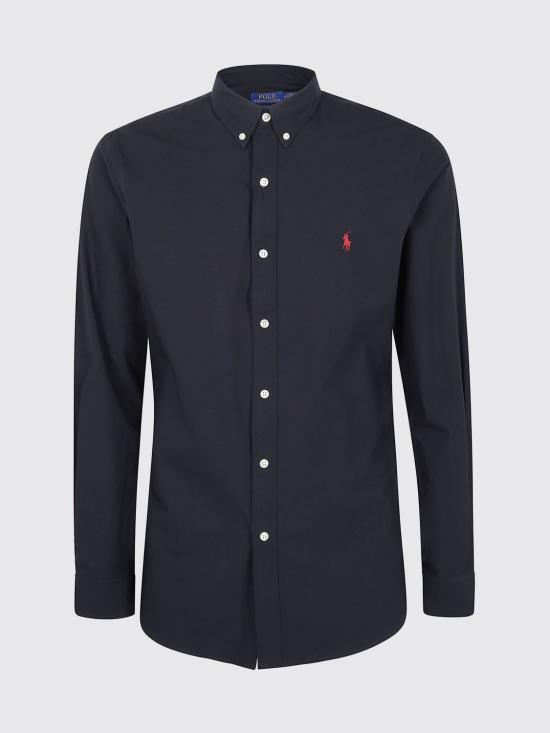 25FW 폴로 랄프로렌 긴팔 셔츠 710928254 006 Black