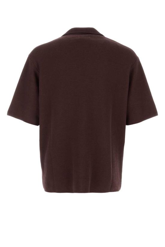  마리아노 반팔 셔츠 마글리아노 퍼플 니트 리비에라 셔츠 브라운 믹스 - MAGLIANO