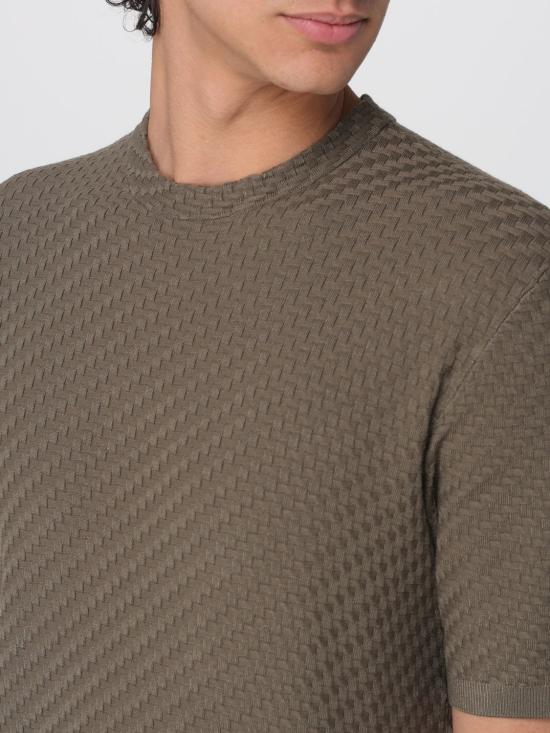 26SS 엠포리오 아르마니 스웨터 EM004311AF24576 U7001 Military - EMPORIO ARMANI