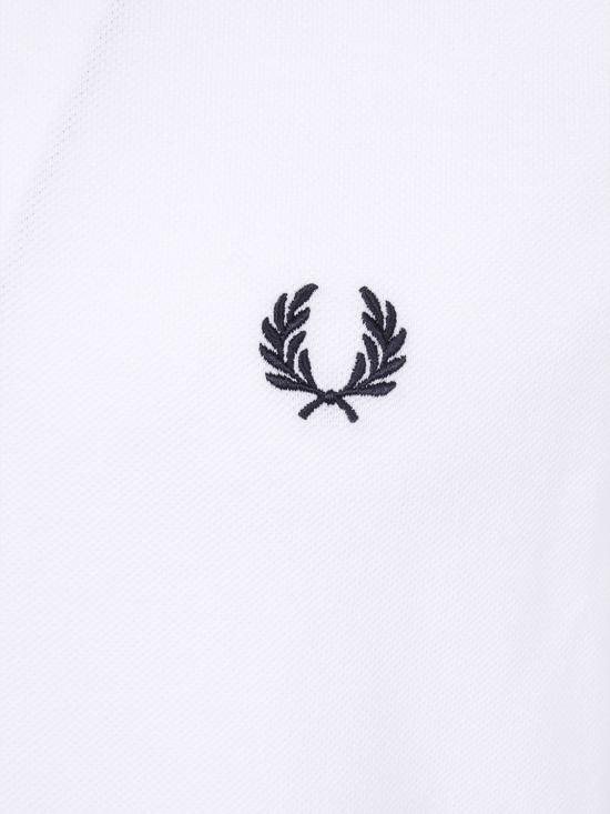 25FW 프레드페리 폴로 티셔츠 FPM600655 100 White - FRED PERRY
