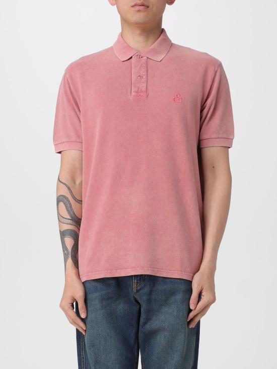 26SS 이자벨마랑 폴로 티셔츠 PL0003HAD1K02H 11SI Brown