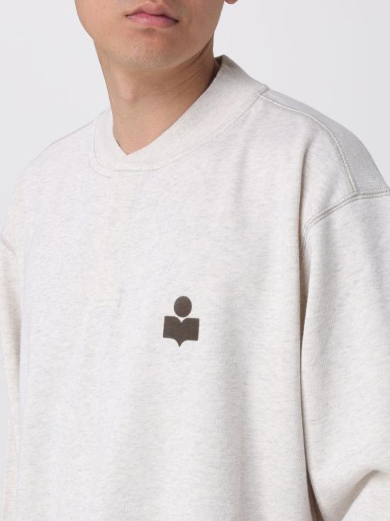 26SS 이자벨마랑 긴팔 티셔츠 SW0162HAB1M18H ECGY Beige - ISABEL MARANT