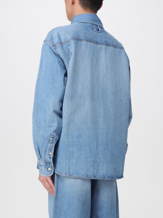 26SS 자크뮈스 데님 셔츠 SHM00545AD00017 33C Blue - JACQUEMUS