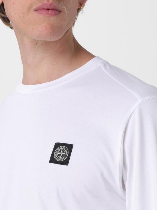 26SS 스톤 아일랜드 반팔 티셔츠 2100031S0013 V0001 White - STONE ISLAND