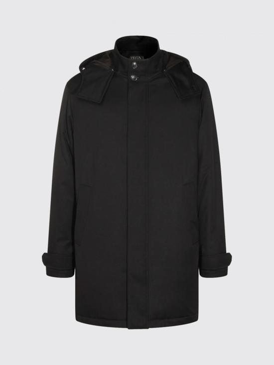 25FW 에르메네질도제냐 코트 UGTC5A2G336K 09R Black