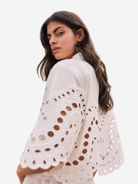  차로루이즈 블라우스 차로 루이스 스톰 - CHARORUIZ